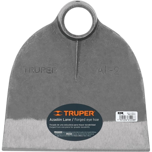 Lane No. 2 Field Hoe Head, 2 lb Forged Steel, Heavy-Duty Replacement Hoe Head for Agriculture and Landscaping (Model AL-2/10606)