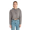 thumbnail image 1 of Ladies' Cropped Fleece Hoodie, 1 of 3
