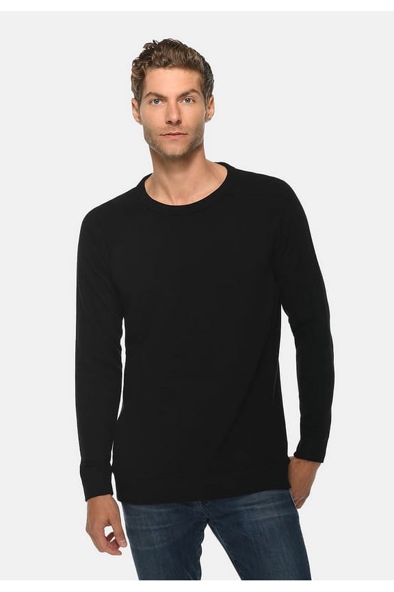 LS13004 Unisex French Terry Crewneck Sweatshirt