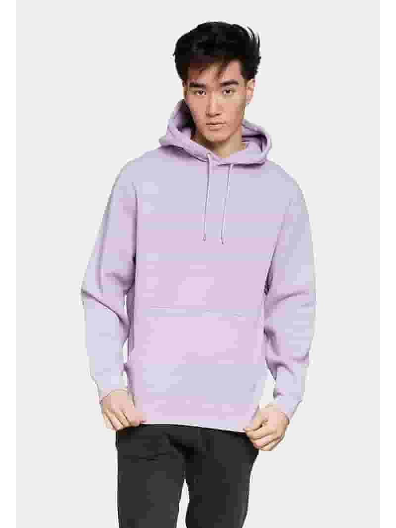 【YOURNUS】Lavender Over Check Hoodie Lane Seven LS14001 Unisex Premium Pullover Hooded Sweatshirt