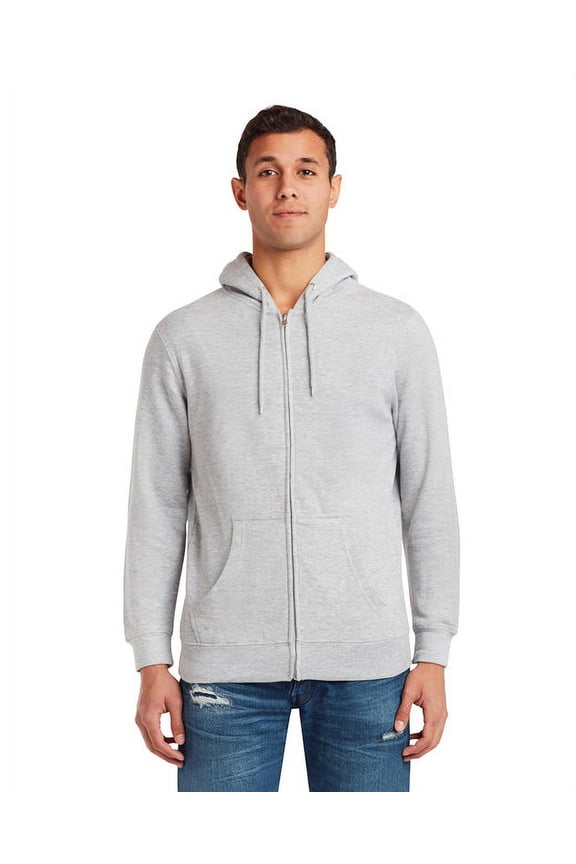 LS14003 Unisex Premium Full-Zip Hooded Sweatshirt