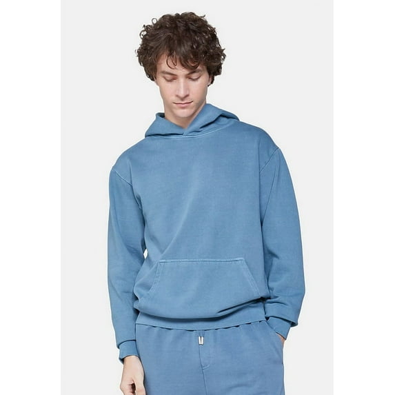 Lane Seven LS16001 Unisex Urban Pullover Hooded Sweatshirt-PEBBLE BLUE-M