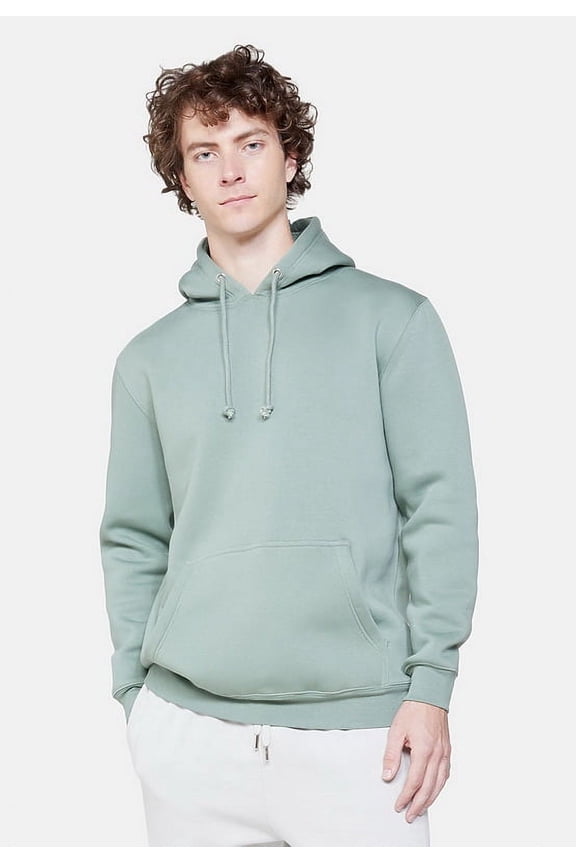 LS19001 Unisex Heavyweight Pullover Hooded Sweatshirt-sage-XL