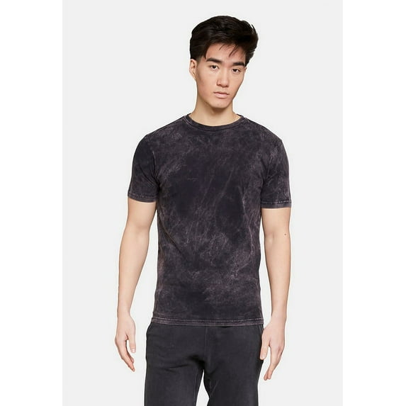 Lane Seven LST002 Unisex Vintage T-Shirt-CLOUD BLACK-L