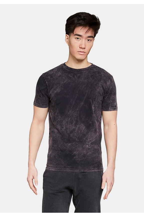 LST002 Unisex Vintage T-Shirt-CLOUD BLACK-XL