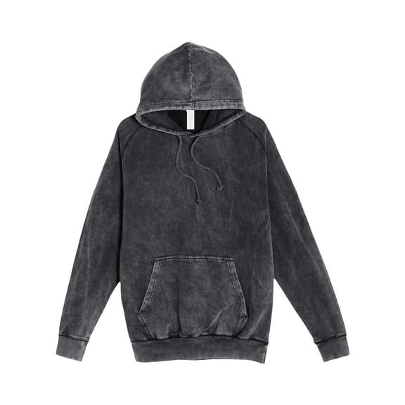 Lane Seven LST004 Unisex Vintage Raglan Hooded Sweatshirt (2 PACK)