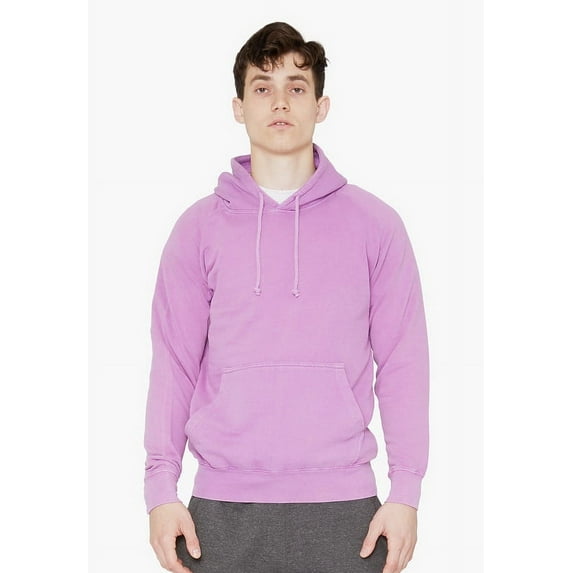 Lane Seven LST004 Unisex Vintage Raglan Hooded Sweatshirt-VINTAGE ORCHID-S