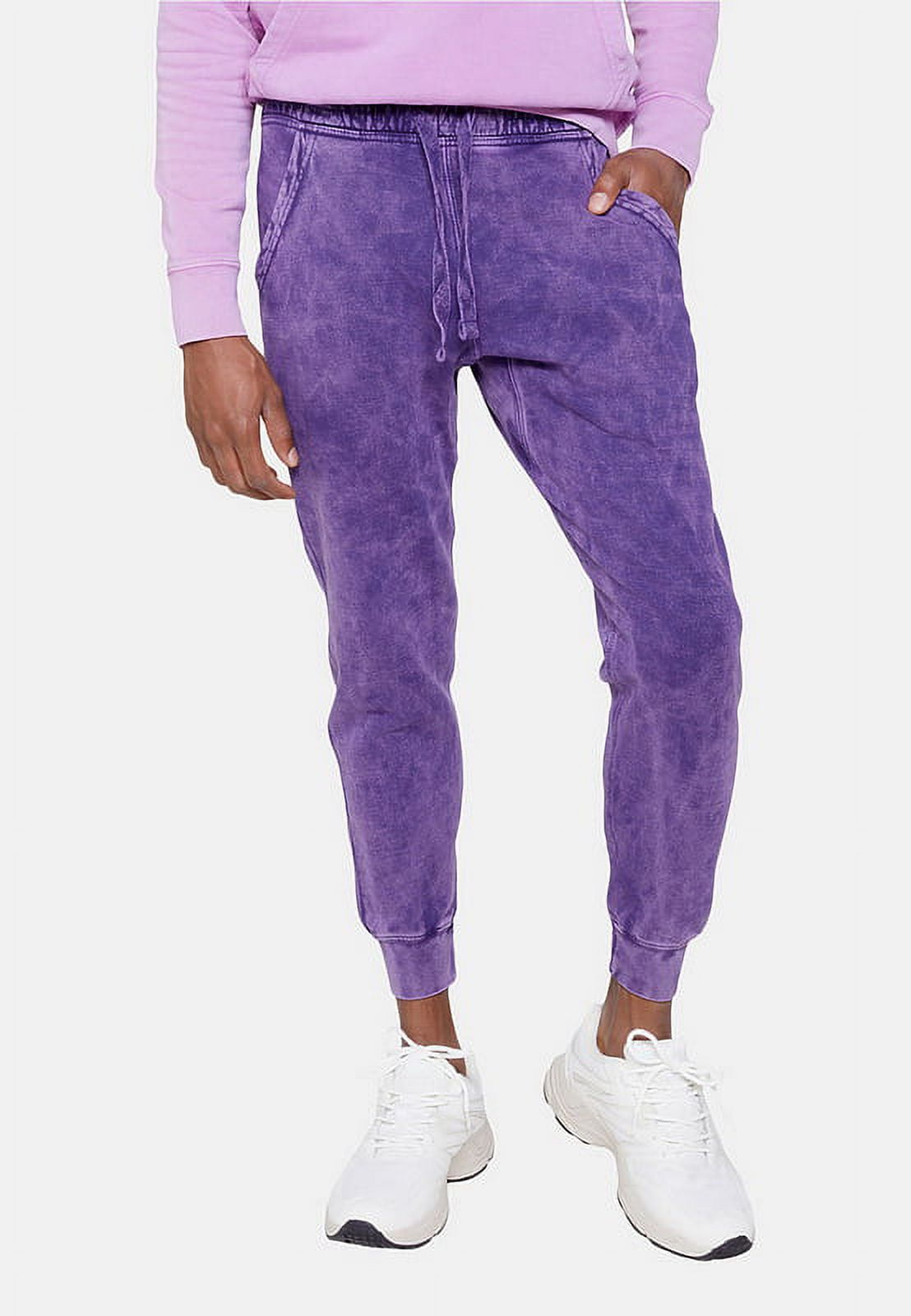 Lane Seven LST009 Unisex Vintage Jogger Pant-VINTAGE CLOUD PURPLE