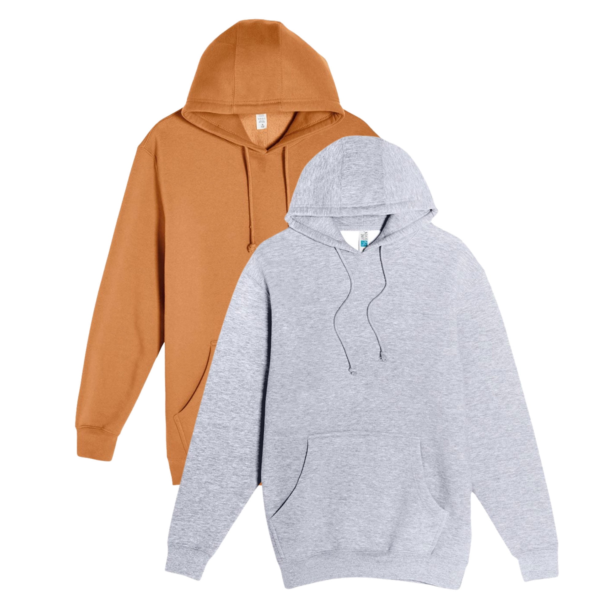 Lane Seven Mens Pullover Hooded Sweatshirt, Heavyweight 70/30 
