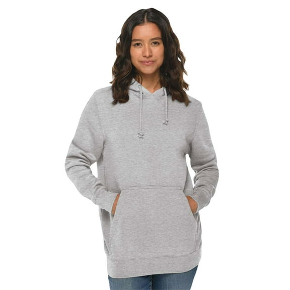 Lane Seven Mens Pullover Hooded Sweatshirt, Heavyweight 70/30 Cotton/Polyester Winter Fleece Sweater (Heather Grey , XL)