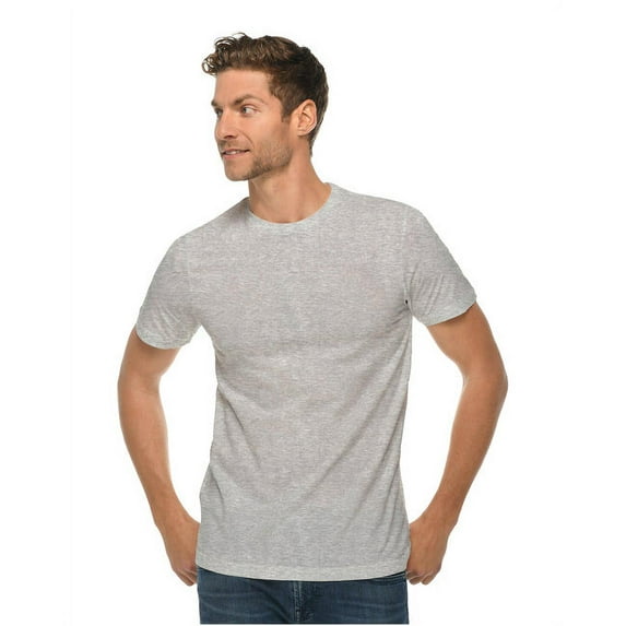 Lane Seven Unisex Deluxe T-Shirt M Heather Grey