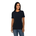thumbnail image 1 of Lane Seven Unisex Deluxe T-Shirt XS Navy, 1 of 3