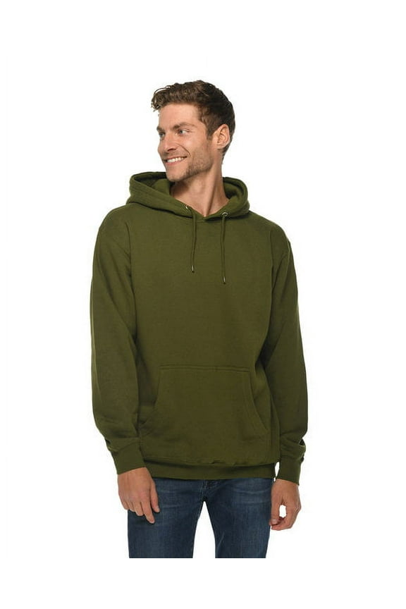 Unisex Premium Pullover Hooded Sweatshirt 2XL Army Green