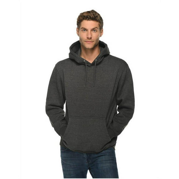 Lane Seven Unisex Premium Pullover Hooded Sweatshirt XL Charcoal Heather
