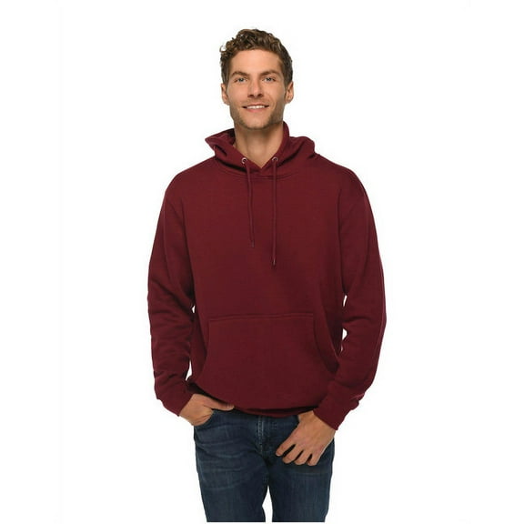 Lane Seven Unisex Premium Pullover Hooded Sweatshirt XS Burgundy