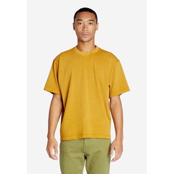 Lane Seven - Unisex Urban Heavyweight T-Shirt - PEANUT BUTTER - S