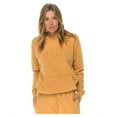 thumbnail image 1 of Lane Seven Unisex Vintage Raglan Hooded Sweatshirt XL Mustard, 1 of 3