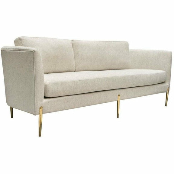Lane Sofa in Light Cream Fabric