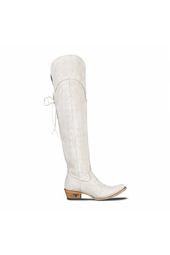 Lane Women's Lexington Leather Tall Western Boot Snip Toe - LB0499D 7 M  US