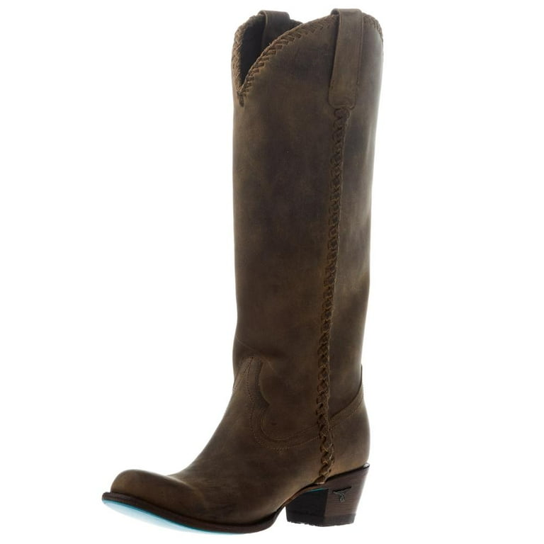 Lane Women’s Plain Jane Western Boot Round Toe - LB0350A 10 M US