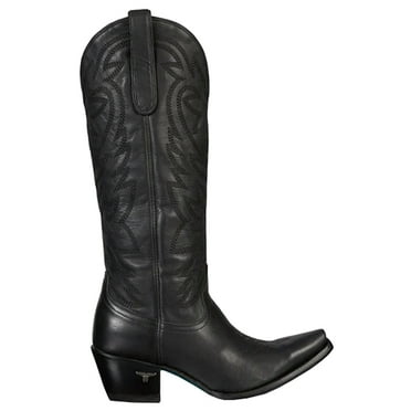 Lane Womens Smokeshow Embroidered Snip Toe Zippered Cowboy  Tall Boots