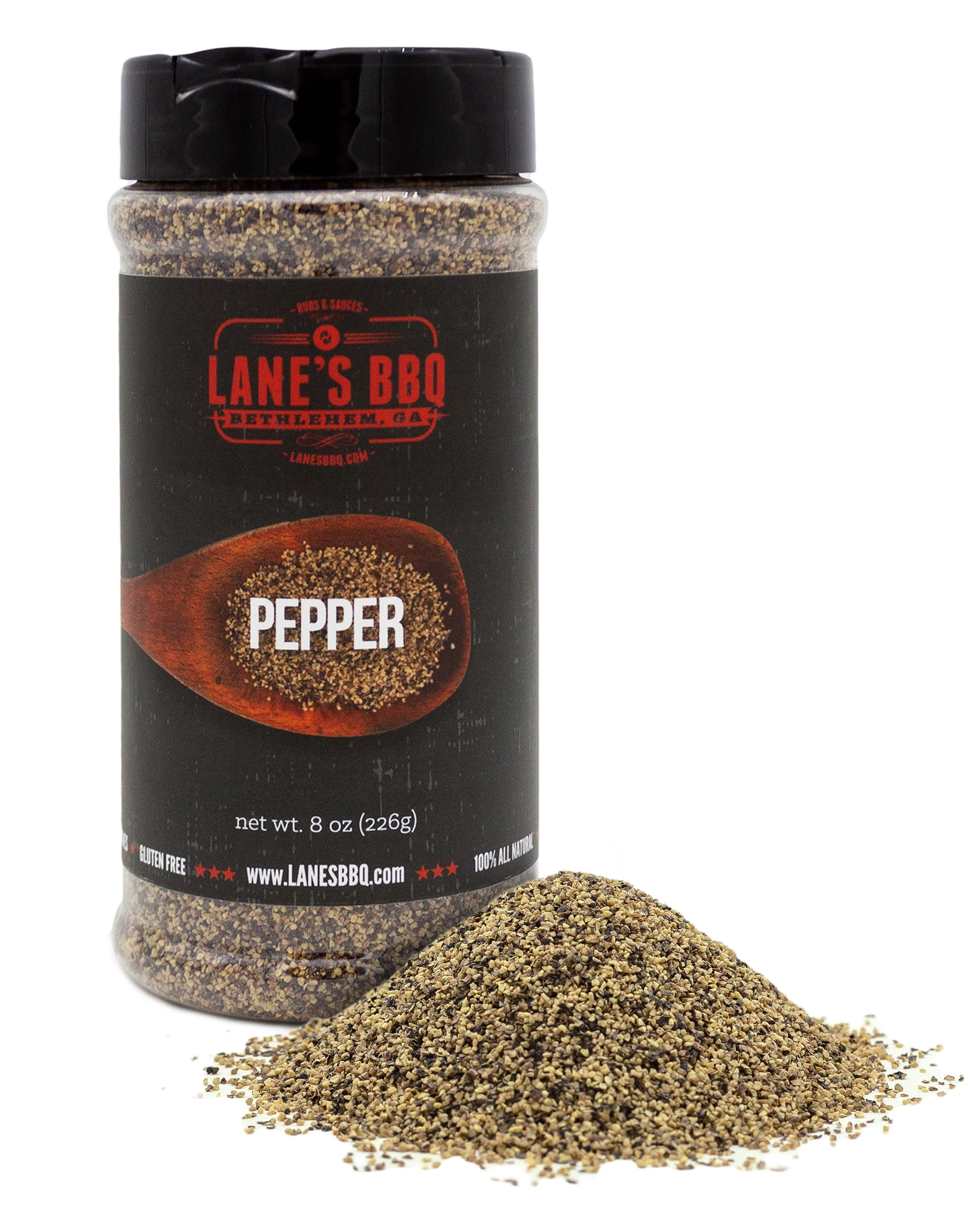 Lane's 16 Mesh Ground Black Pepper Premium Coarse Ground Black Pepper