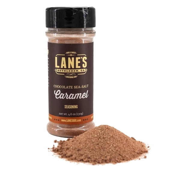 Lane's Chocolate Sea-Caramel DMF15 Seasoning, All-Natural Sea Caramel Chocolate Seasoning for Cake, Hot Beverages & Popcorn Flavoring Seasoning, No MSG, No Preservatives, Gluten-Free, 4.6 Oz