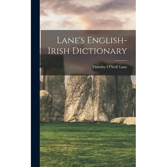 Lane's English-Irish Dictionary, (Hardcover)