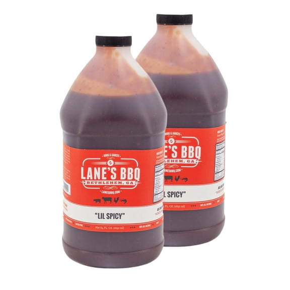 Lane's 'Lil Spicy BBQ Sauce - 128oz Gallon