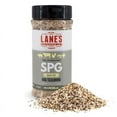 thumbnail image 1 of Lane's SPG Seasoning & SSF20 Rub, All-Natural Coarse Ground Salt Pepper Garlic Seasoning for Any Types of Dishes, Classic Bold Flavor, No MSG, No Preservatives, Gluten-Free, Made in USA, 12 Oz, 1 of 3