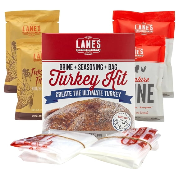Lane's Ultimate Turkey Brine Kit with Brine Bag included