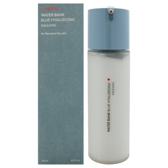 Water Bank Blue Hyaluronic Emulsion - Normal to Dry Skin by Laneige for Women - 4 oz Emulsion