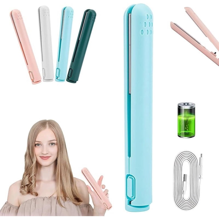 Lanfeng curling iron mini dual purpose curling wand flat  display picture 1