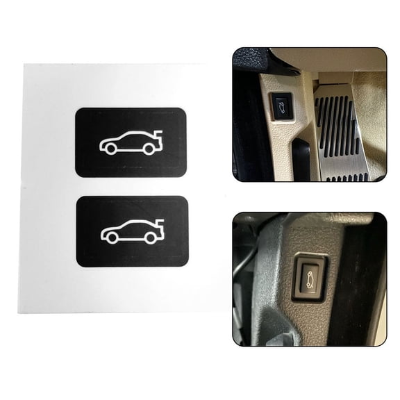 Lanfini Button Tailgate Cover Repair Sticker for BMW 3 5 7 Series F20 F30 F35 F10