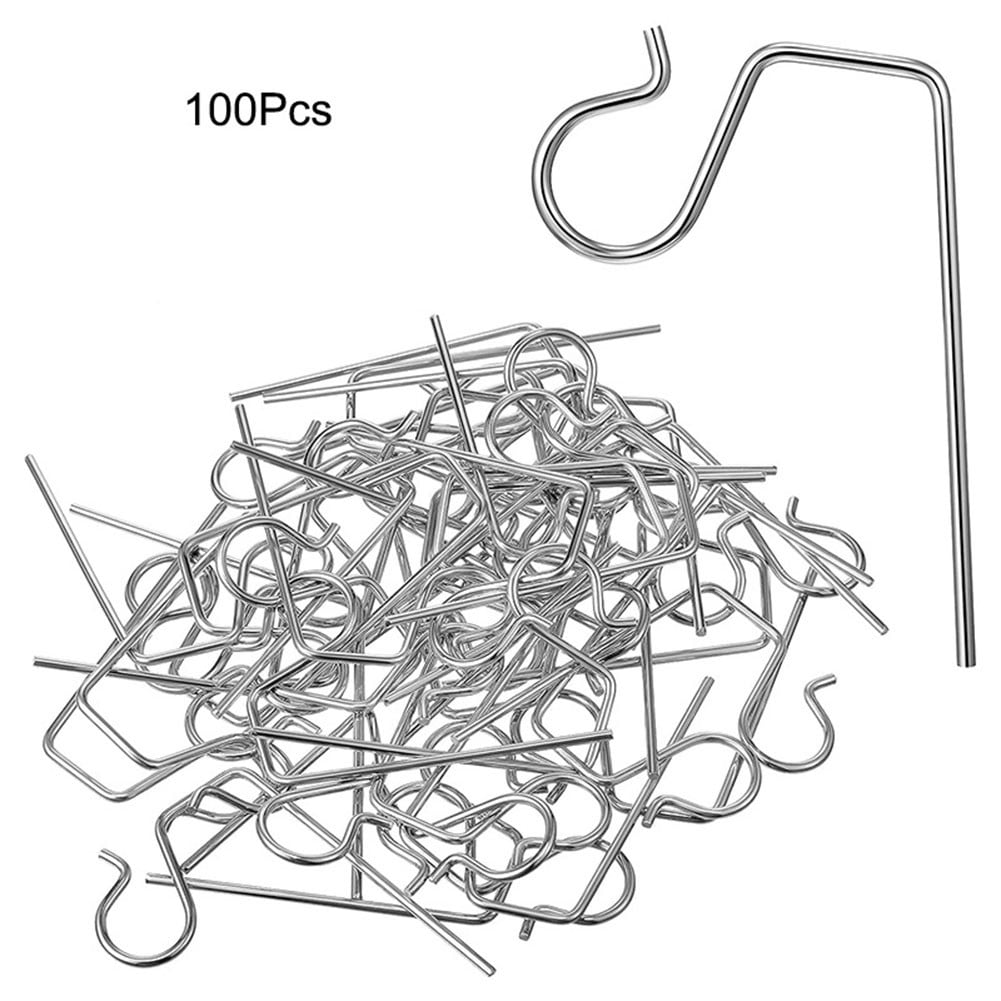 Lanfini Metal Christmas Light Hanger Outdoor Drainage Channel Hook for