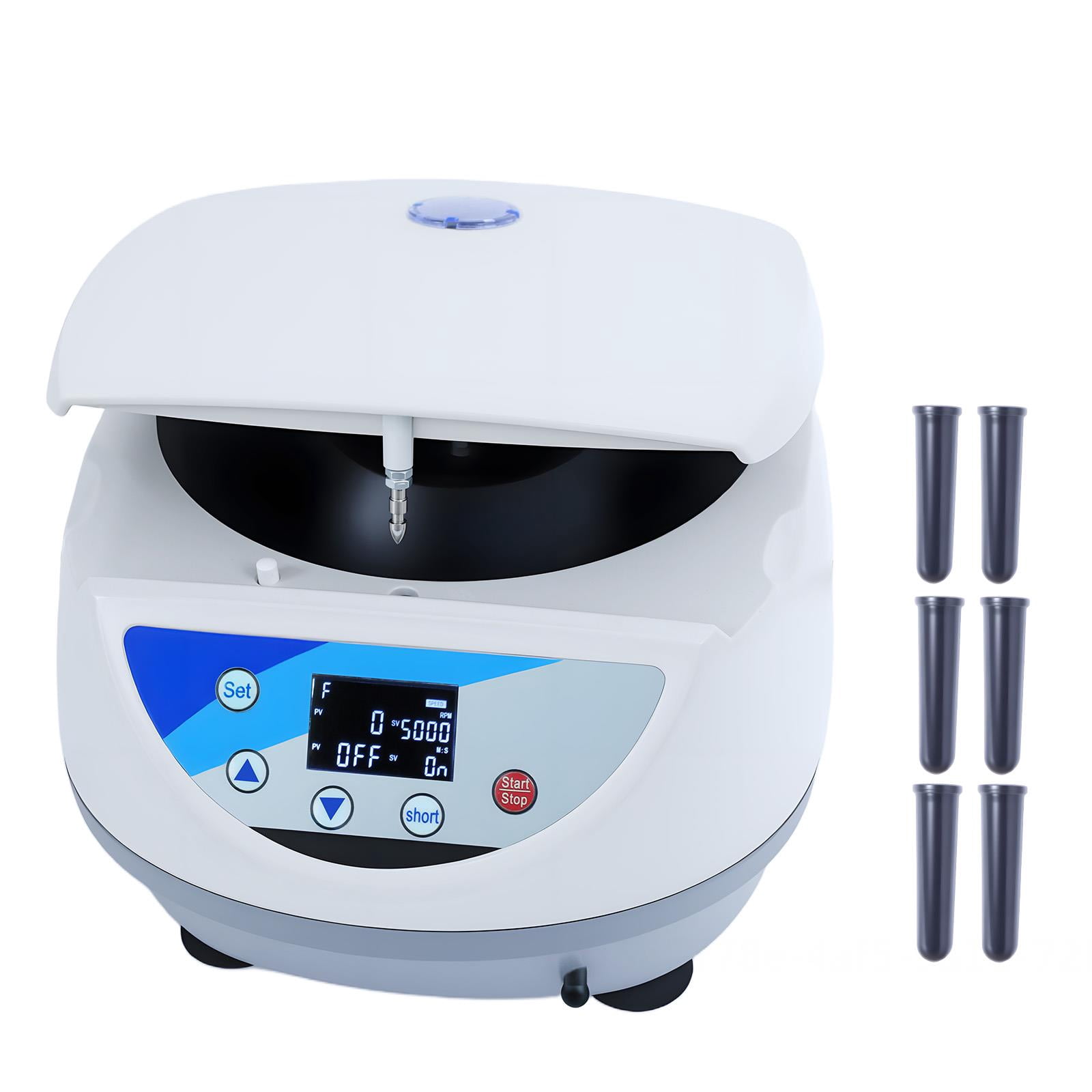 Lanfys  6 x 10/15 ml tubes Laboratory PRP benchtop centrifuge (timer, wide use) Electric centrifuge High speed: 500–5000 rpm (130 W)