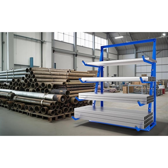 Lanfys Arms adjust to your needs 4-Tier Large Capacity 61 in x 14.4 in x 48.2 in The organization solution for garages, workshops,