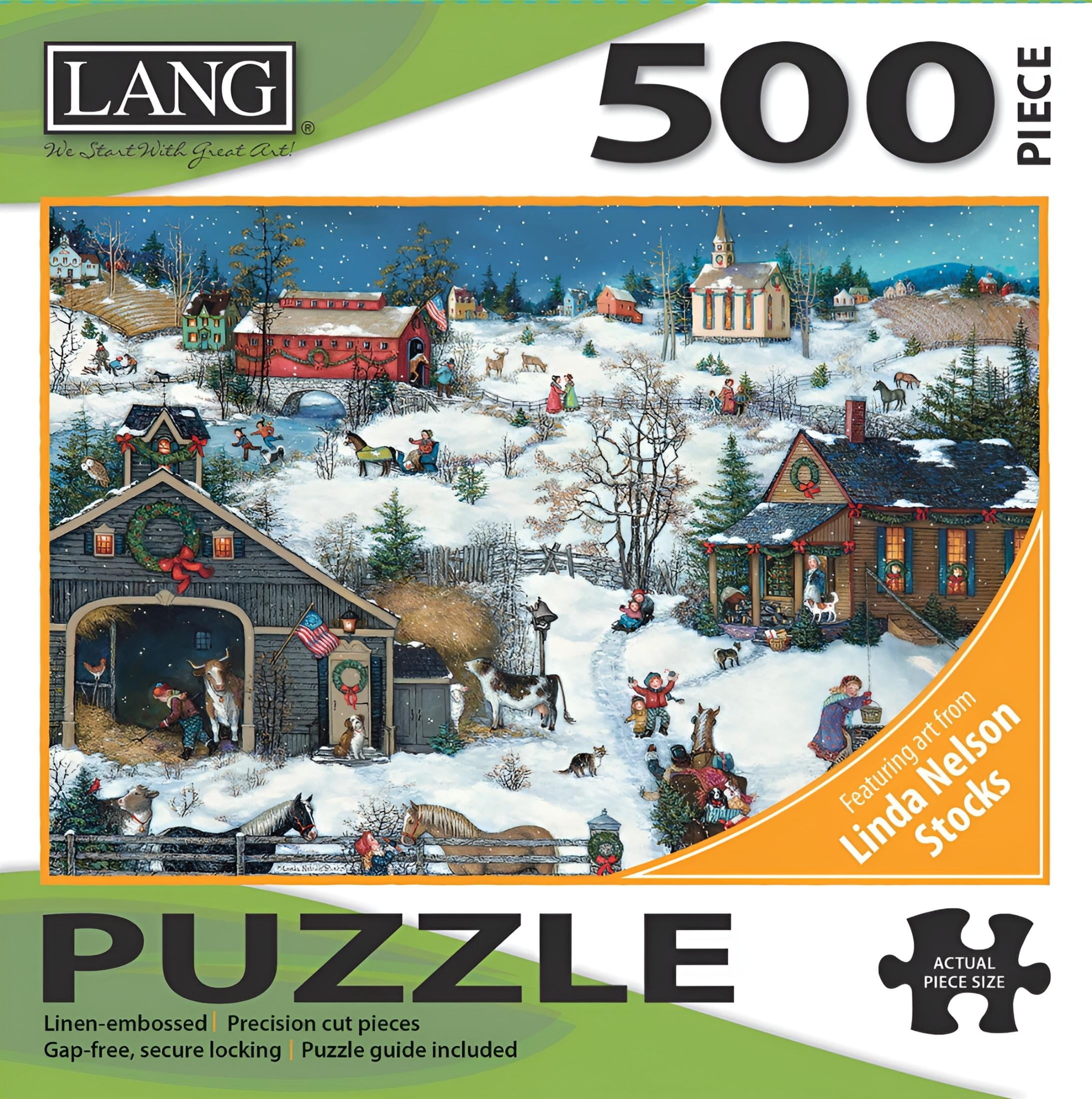 Lang 500 Piece Puzzle Christmas Memories