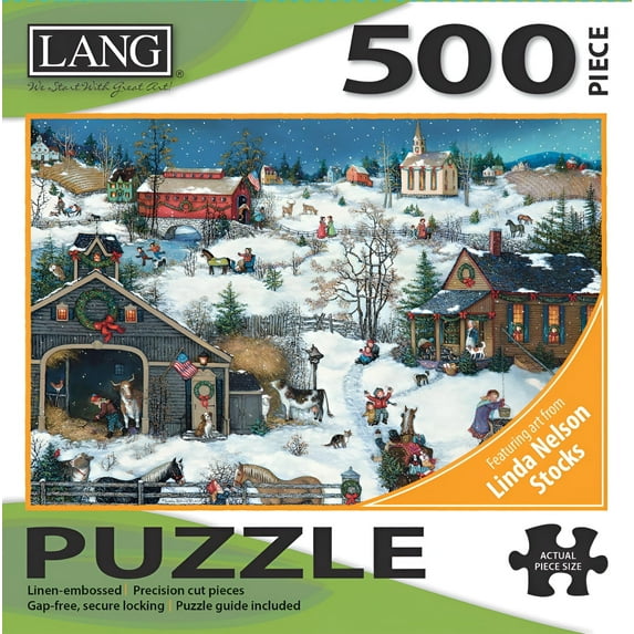 Lang 500 Piece Puzzle Christmas Memories