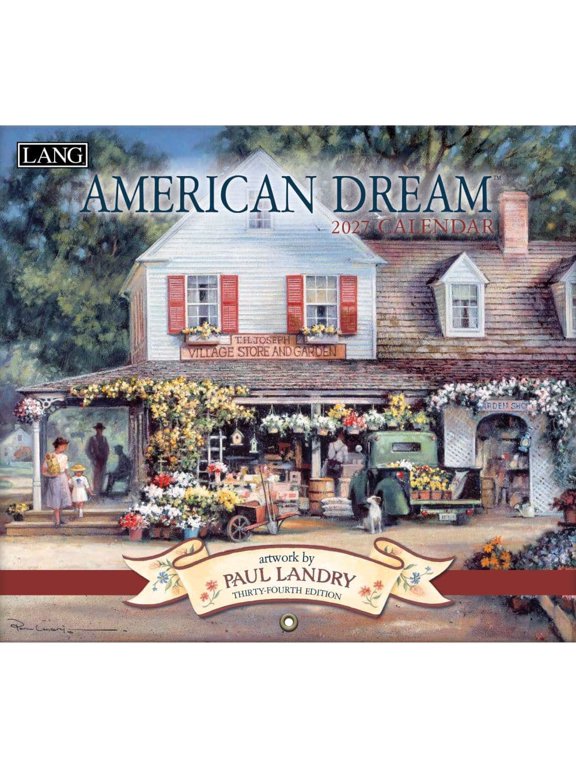 , American Dream 2027 Wall Calendar by Paul Landry