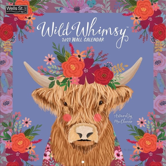 Lang Brands, Wild Whimsy 2027 Wall Calendar by Mia Charro