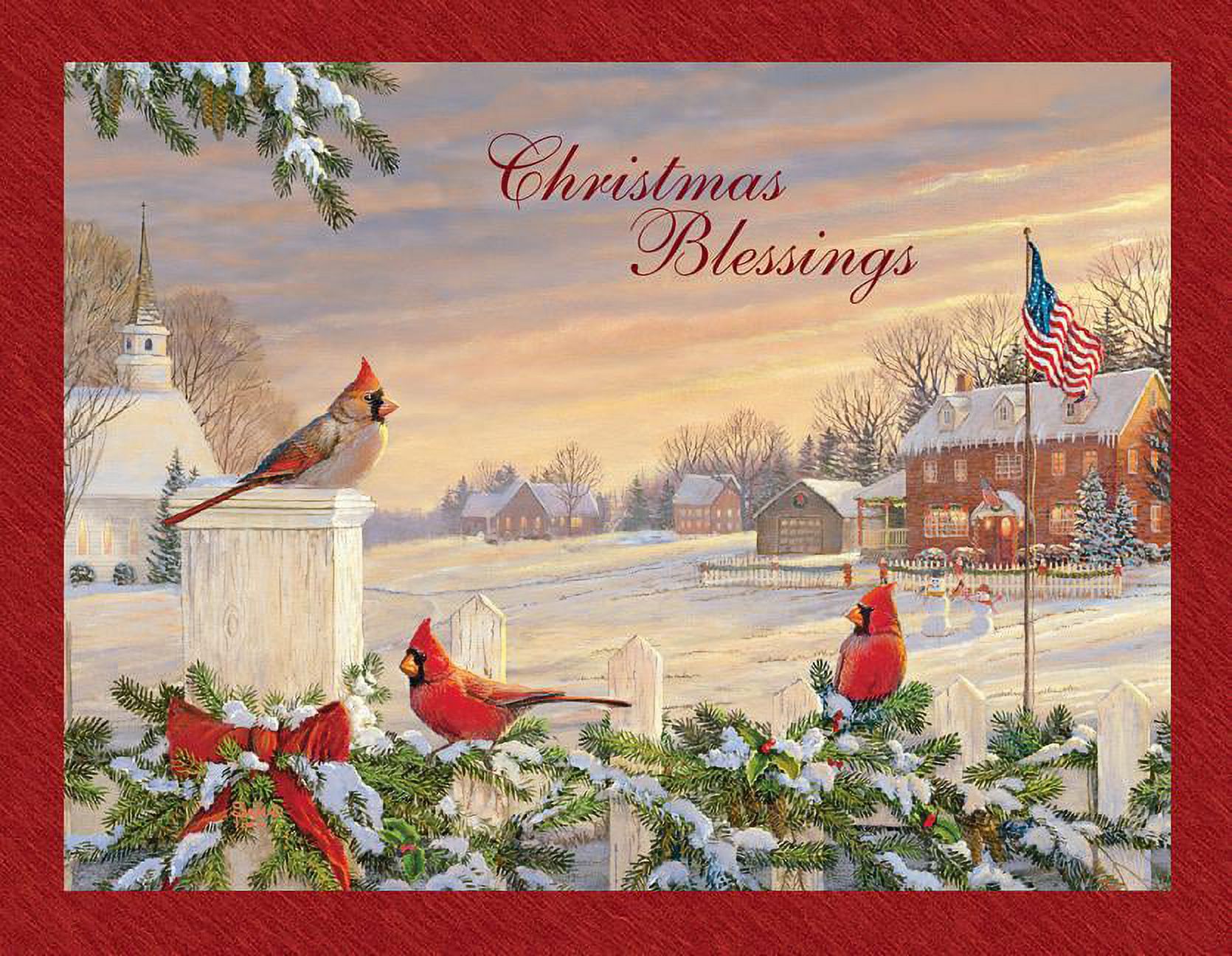 Lang Colors of Christmas Boxed Christmas Cards