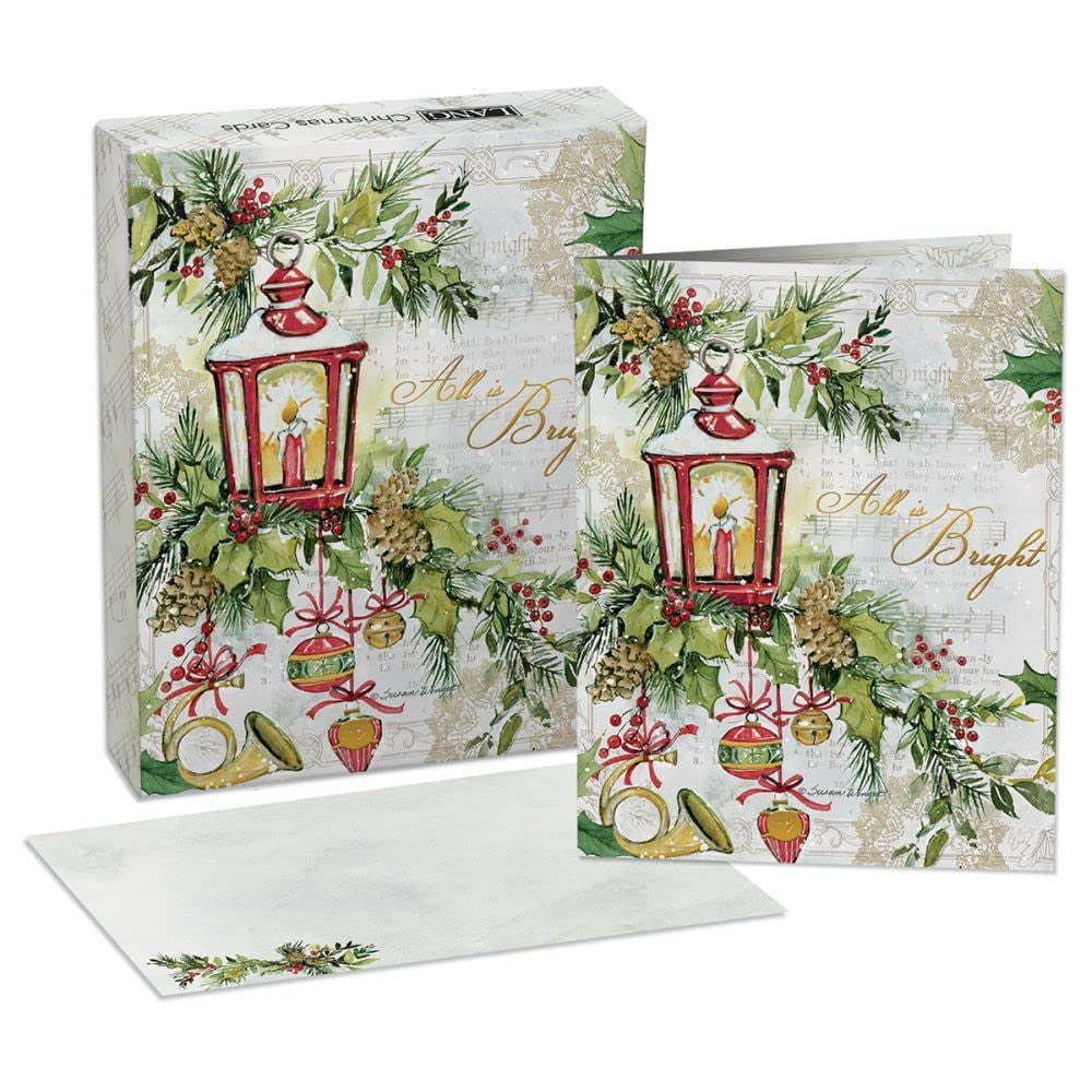 Lang Companies, All Is Bright Boxed Christmas Cards