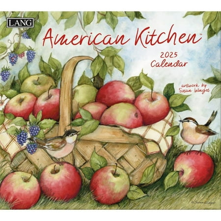 Lang Companies, American Kitchen by Susan Winget 2025 Wall Calendar
