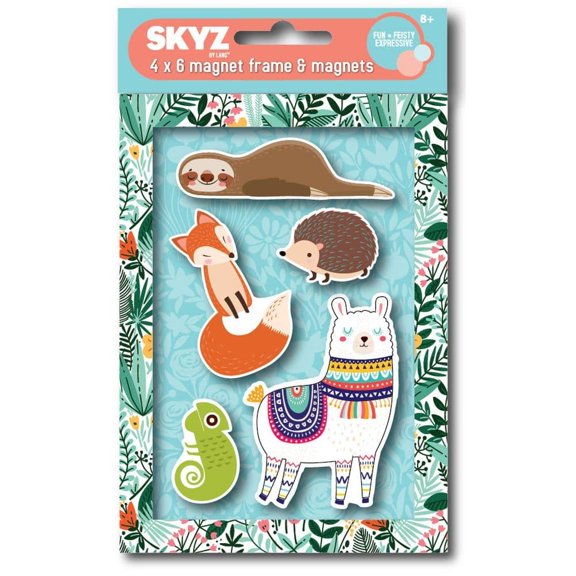Lang Companies, Artsy Animals Magnet Frame & Icons