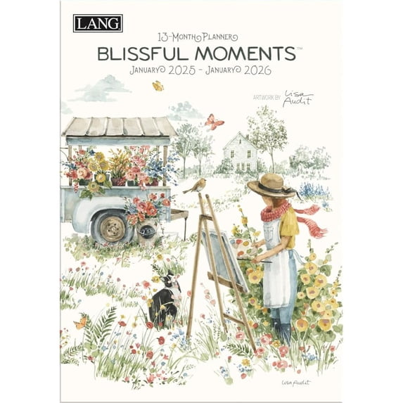 Lang Companies, Blissful Moments by Lisa Audit 2025 Monthly Planner