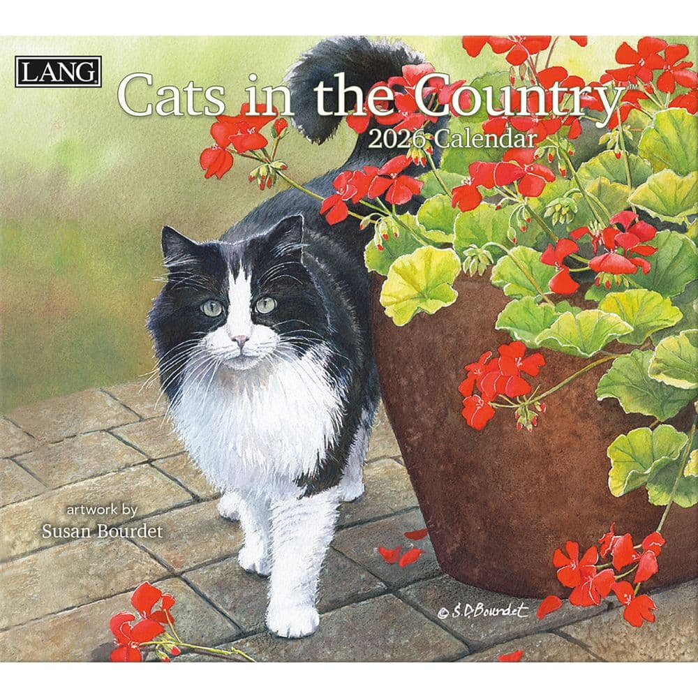 Lang Companies, Cats in the Country 2026 Wall Calendar by Susan Bourdet Lang Companies, Cats in the Country 2026 Wall Calendar by Susan Bourdet