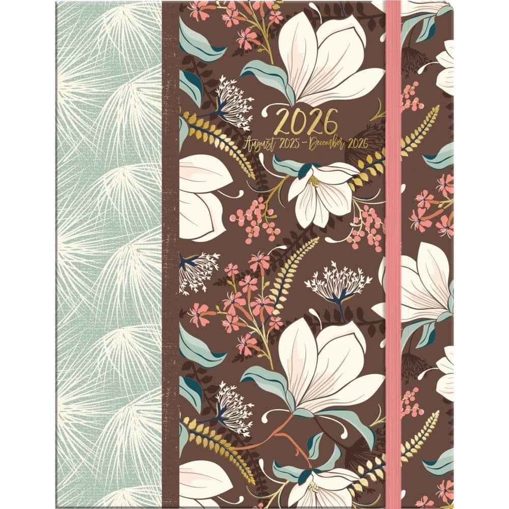 Lang Companies, Flora and Fauna Monthly 2026 Pocket Planner, 4.25'' X 5.5'', 17-Month Calendar with Stapled Binding