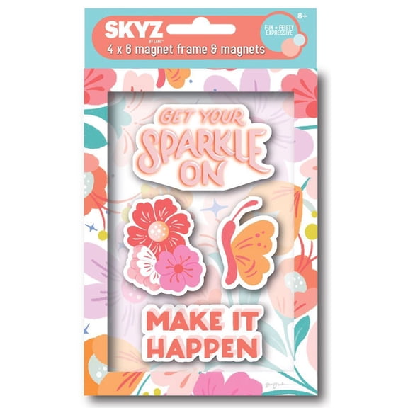 Lang Companies, Glitter Sparkle Magnet Frame and Icon Magnets