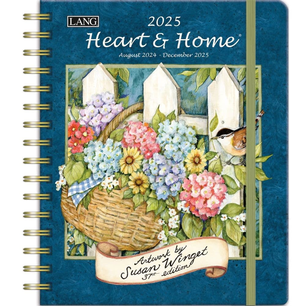 Lang, Heart and Home by Susan Winget 2025 Deluxe Planner